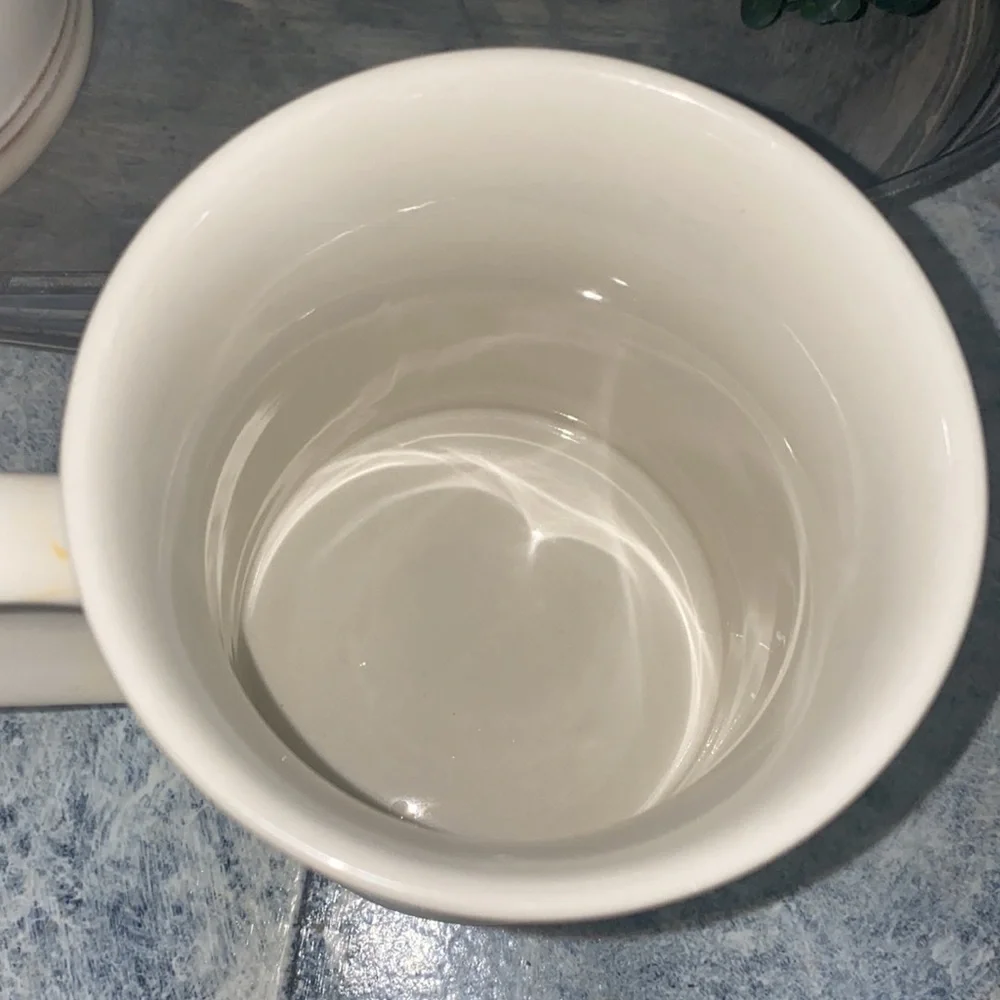 ❌❌❌❌SOLD Art Barbershop Mug Coffee Cup - Initial S - Picture 2 of 3
